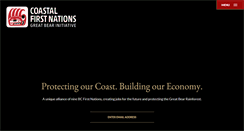 Desktop Screenshot of coastalfirstnations.ca